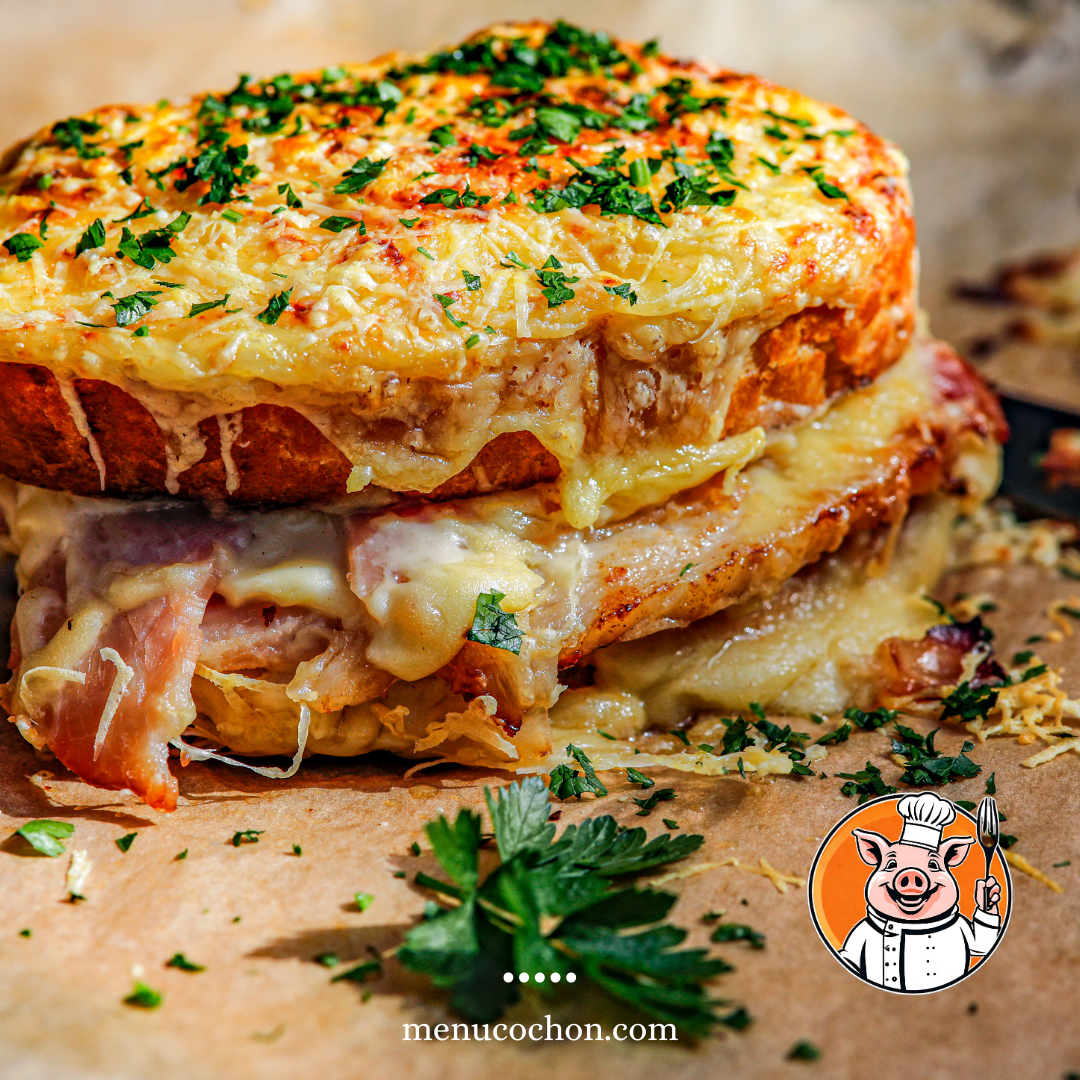 Traditional & Easy Croque Monsieur Recipe | Menucochon