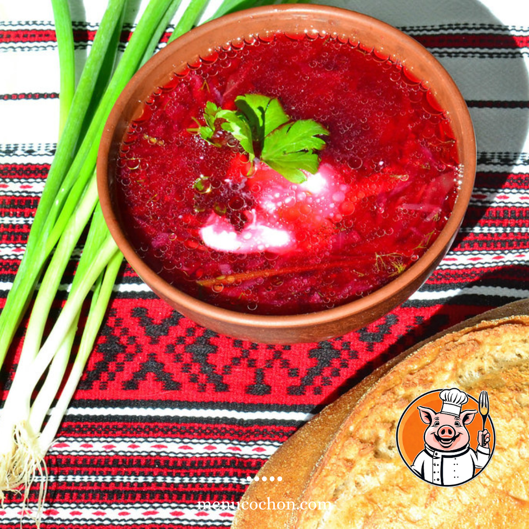 Soupe Bortsch Ukrainien
