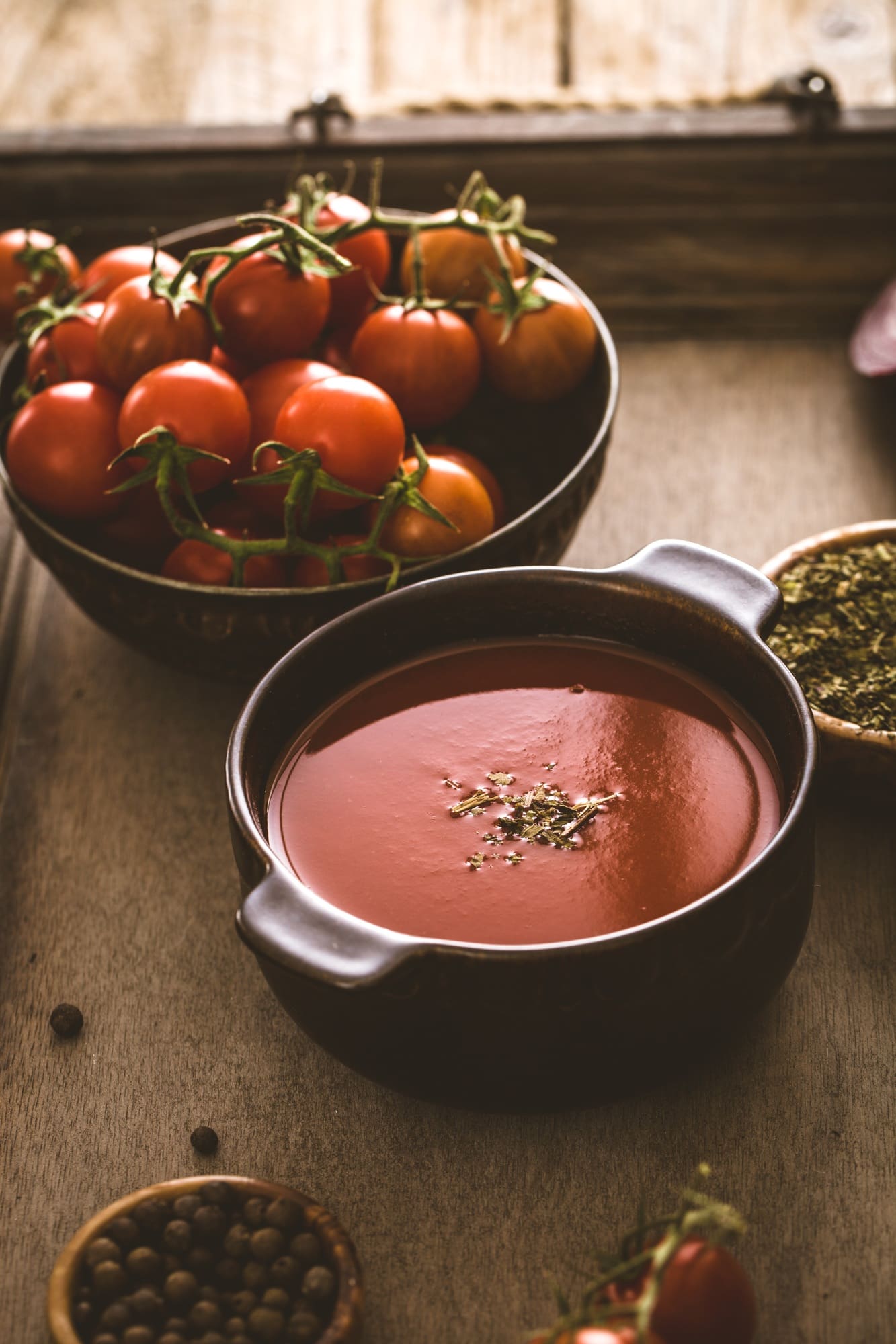 Délicieuse Soupe de Tomates Rôties