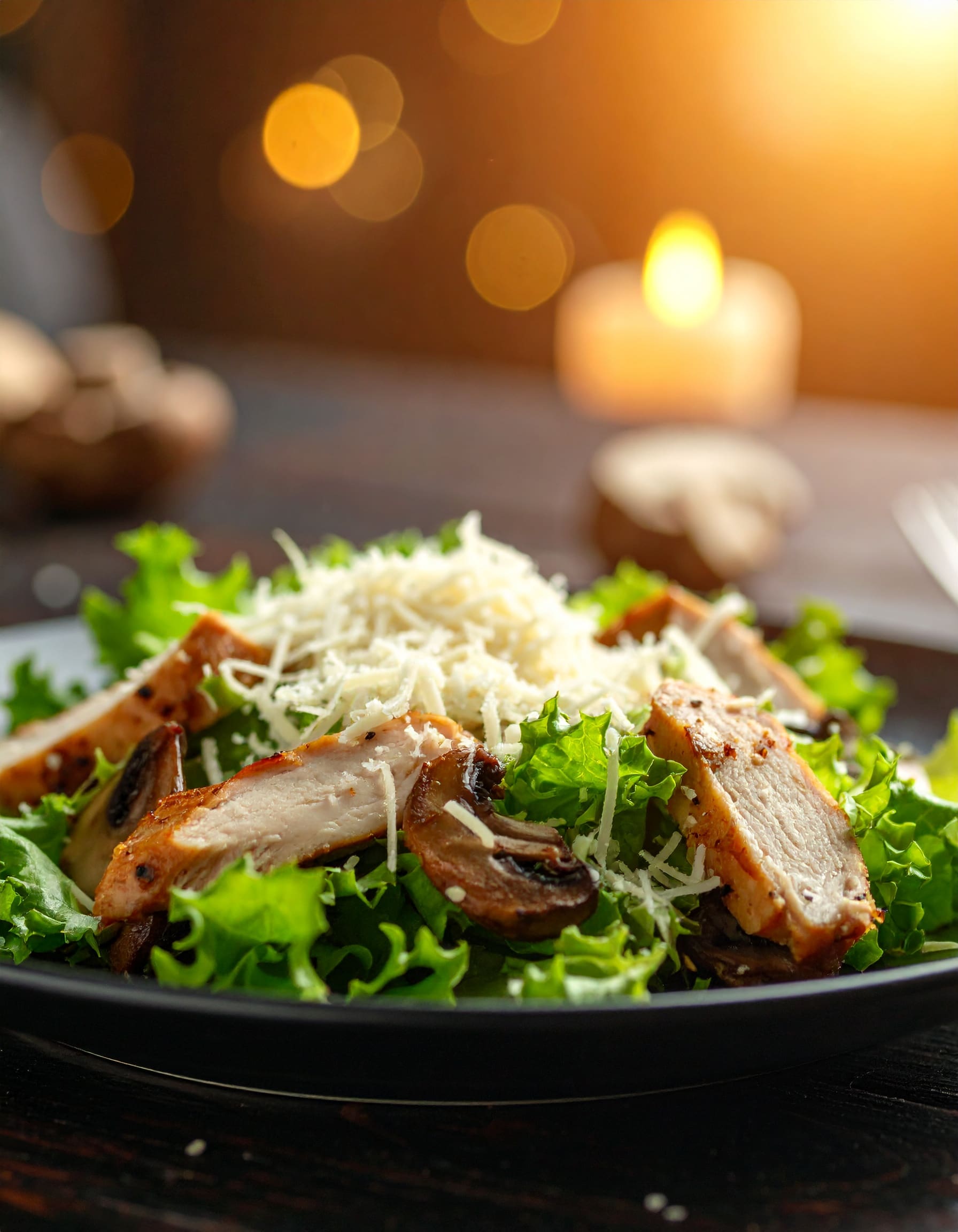 Salade César au Poulet BBQ