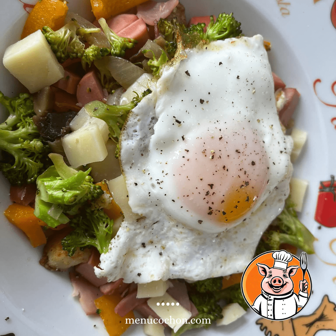 Delicious Breakfast Casserole with Pork