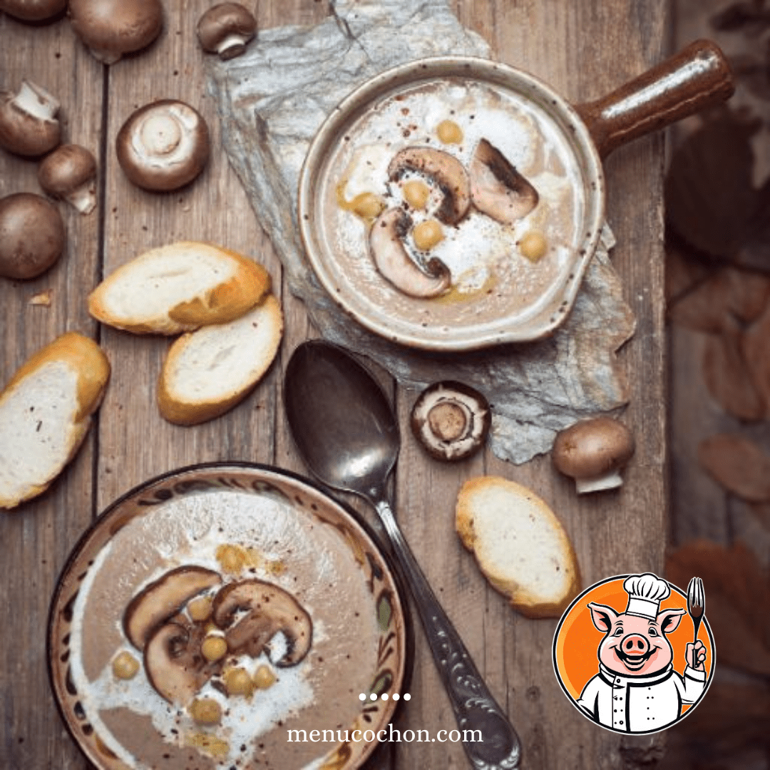 Crème de champignons 2 et patates