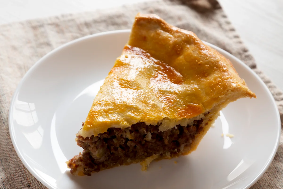 Quebec Pork and Beef Tourtiere
