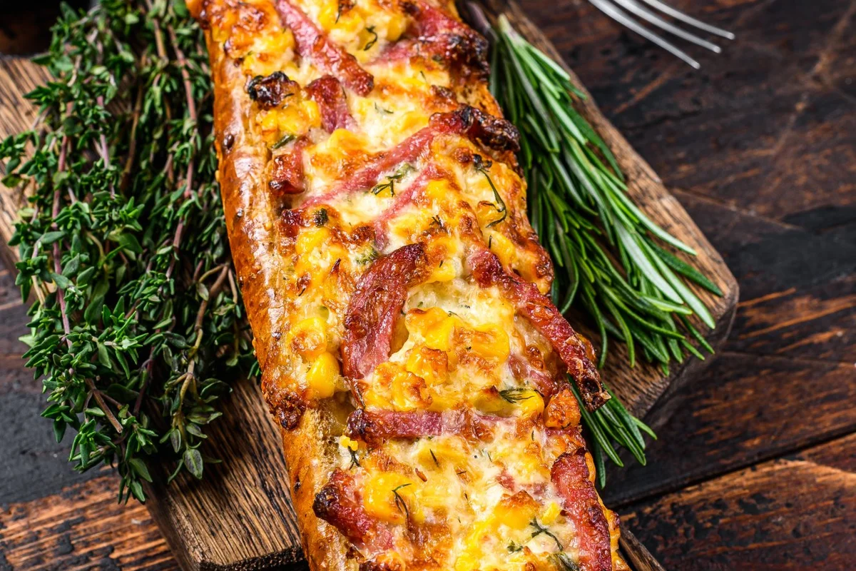 Pizza baguette express au pepperoni et fromage