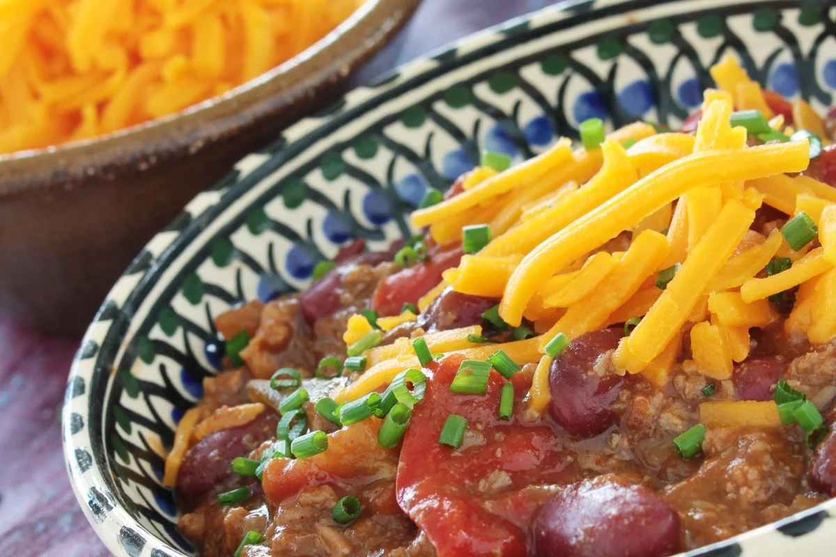 Chili con carne explosif au fromage