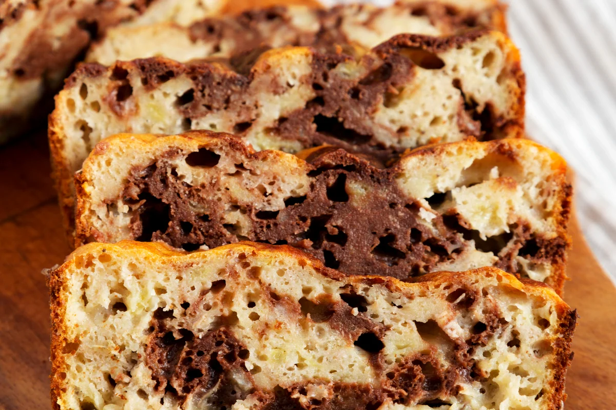 Delectable Banana Chocolate Bread