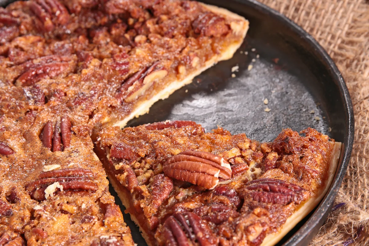 Tarte aux pacanes à l'érable décadente