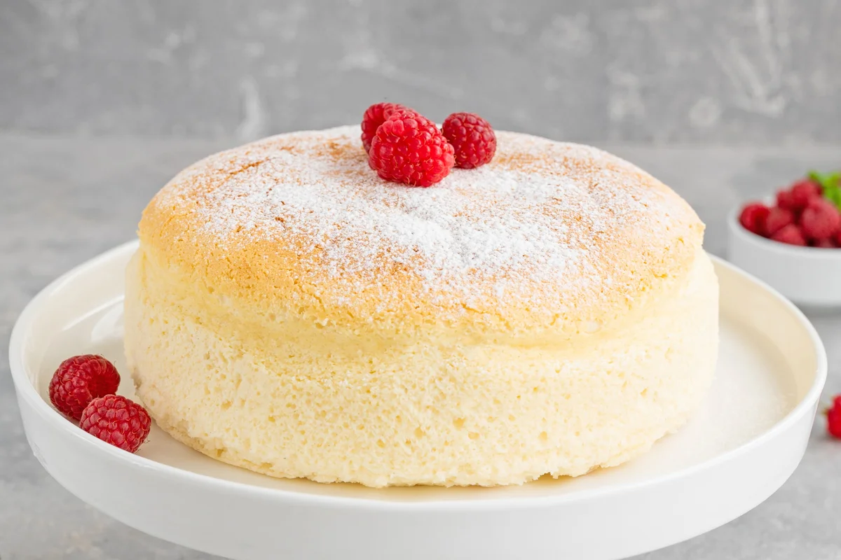 Cloud-Like Japanese Cheesecake